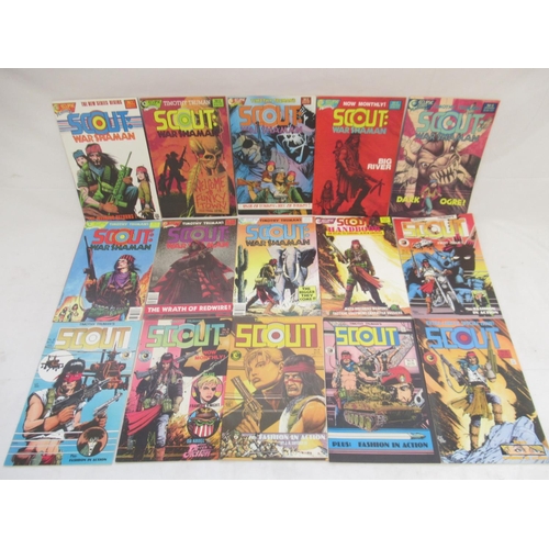 822 - Eclipse Comics - mixed collection of Eclipse comics to inc. Scout, The Prowler, Robin Hood, Sabre, e... 