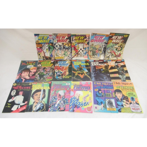 822 - Eclipse Comics - mixed collection of Eclipse comics to inc. Scout, The Prowler, Robin Hood, Sabre, e... 