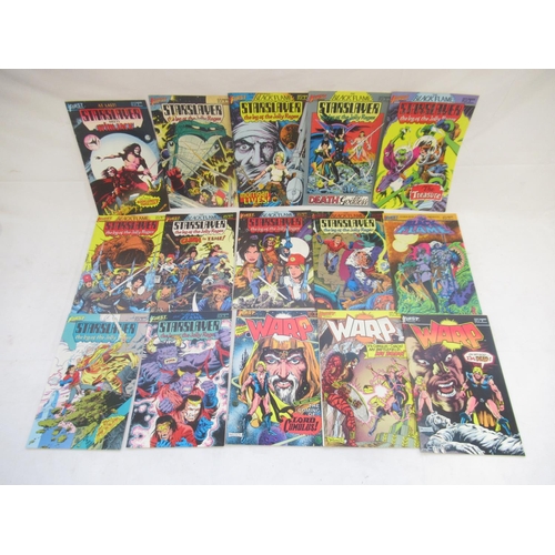 825 - First Comics - mixed collection of First comics to inc. Starslayer, Warp, Team Yankee, Zero Toleranc... 