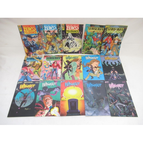 825 - First Comics - mixed collection of First comics to inc. Starslayer, Warp, Team Yankee, Zero Toleranc... 