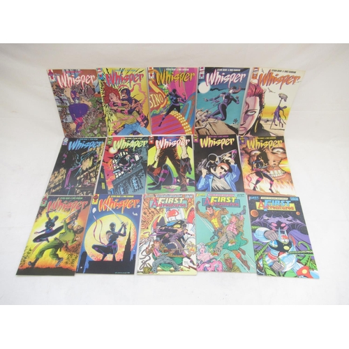 825 - First Comics - mixed collection of First comics to inc. Starslayer, Warp, Team Yankee, Zero Toleranc... 