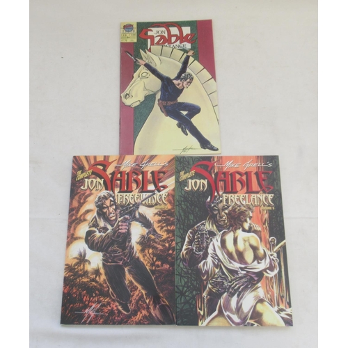 826 - First Comics - mixed collection of First comics to inc. Sable, Shatter, Sensei, Pyschoblast, etc. (a... 