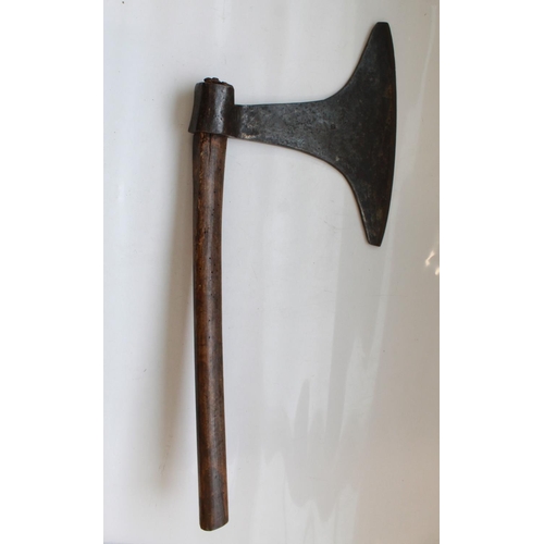 1580 - Extremely large Executioners Axe. A very early example. There is one small foundry stamp. Measuring ... 