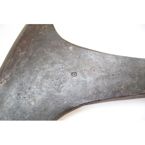 1580 - Extremely large Executioners Axe. A very early example. There is one small foundry stamp. Measuring ... 