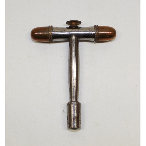 1620 - Percussion cap combination `nipple key' (lacking spare nipples)