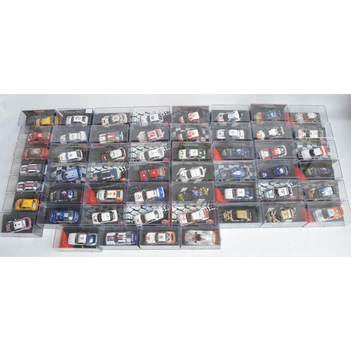 342A - Extensive collection of diecast 1/43 scale mostly rally car models from Ixo, Vitesse, Auto Art, DeAg... 