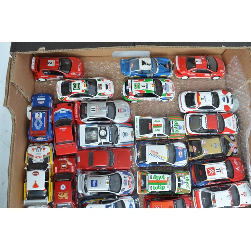 342A - Extensive collection of diecast 1/43 scale mostly rally car models from Ixo, Vitesse, Auto Art, DeAg... 