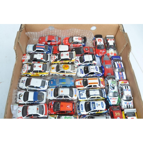 342A - Extensive collection of diecast 1/43 scale mostly rally car models from Ixo, Vitesse, Auto Art, DeAg... 