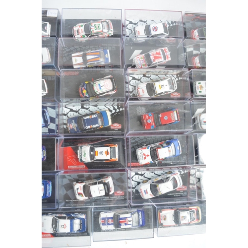 342A - Extensive collection of diecast 1/43 scale mostly rally car models from Ixo, Vitesse, Auto Art, DeAg... 