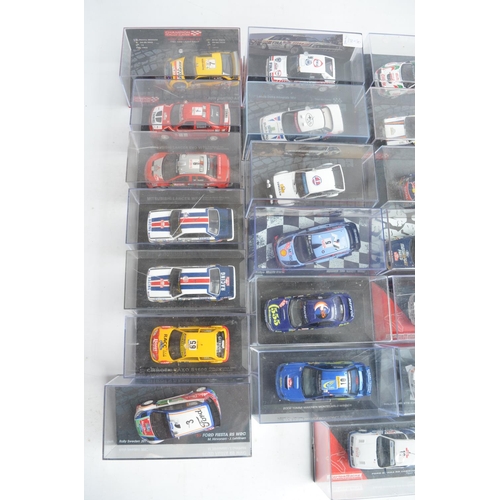 342A - Extensive collection of diecast 1/43 scale mostly rally car models from Ixo, Vitesse, Auto Art, DeAg... 