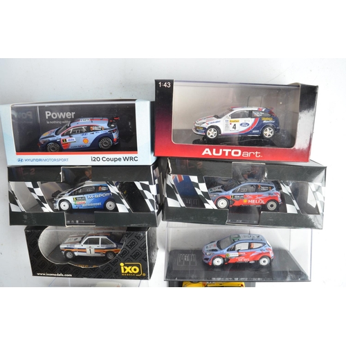 342A - Extensive collection of diecast 1/43 scale mostly rally car models from Ixo, Vitesse, Auto Art, DeAg... 