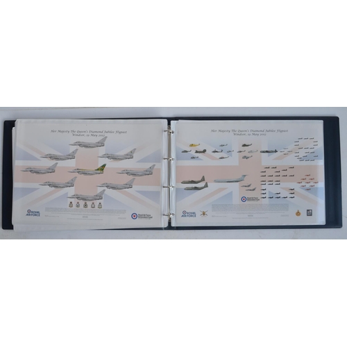 1238 - A3 sized ring binder containing 38 aircraft profiles by Squadron Prints (none signed) to include BBM... 