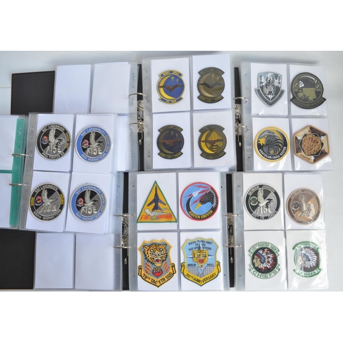 1231 - Five A4 sized ring binders containing a superb and varied collection of unit, squadron and detachmen... 