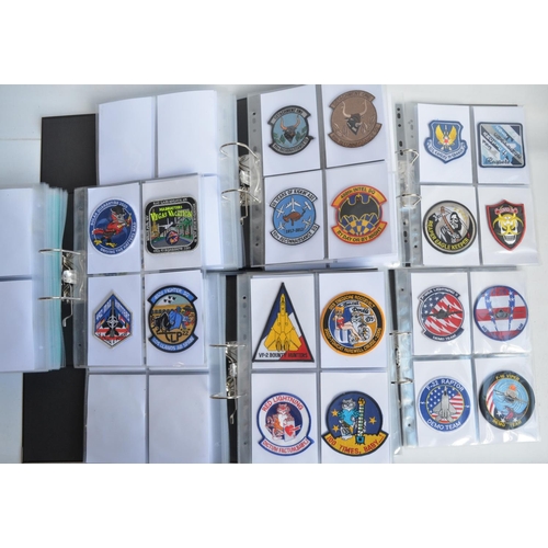 1231 - Five A4 sized ring binders containing a superb and varied collection of unit, squadron and detachmen... 