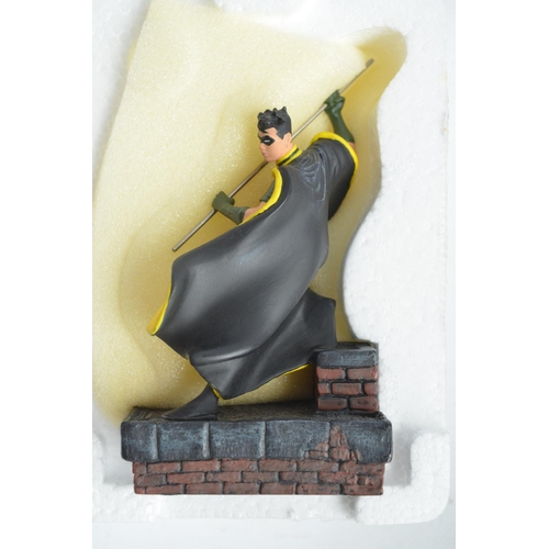 7 - Three cold cast porcelain Batman The Dark Knight Returns miniature statues to include DC Collectible... 