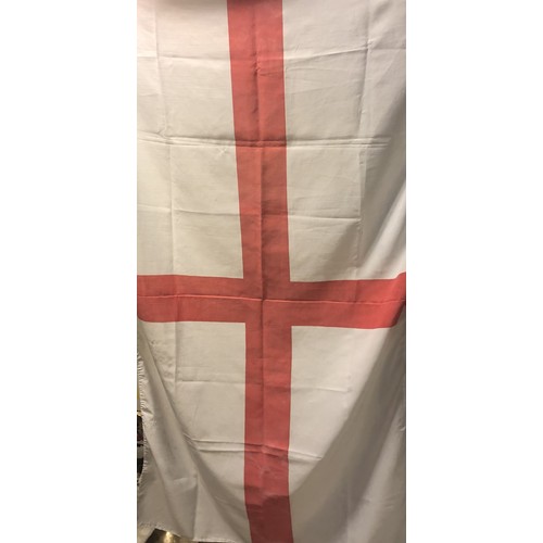 1409 - Two union flags, an England cross of Saint George and a Confederate Flag