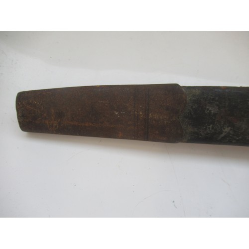 1454 - British 1859 pattern naval cutlass / bayonet, 27