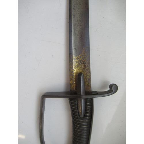 1543 - French Sabre D' Officer de Chasseurs a Cheval (Horse Hunter Officers Sabre). Circa 1780 with Eastern... 