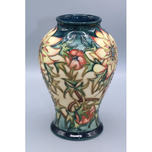 374 - Moorcroft Pottery: Spike pattern inverted baluster vase, H16cm