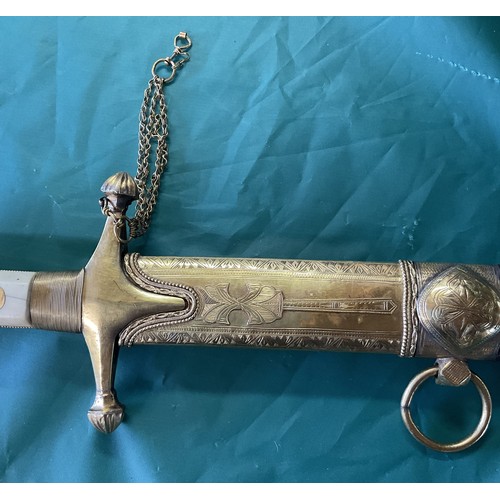 1466 - 19th Century Indo-Persian sword with 33