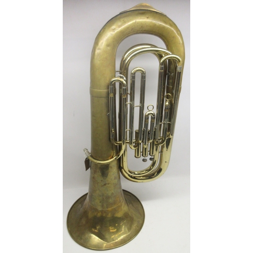 70 - Shaftesbury Rose-Morris brass Tuba made in Austria