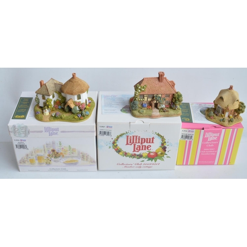 406 - Sixteen East Anglia/Kent,Cambridgeshire themed Lilliput Lane cottages and buildings to include Sugar... 