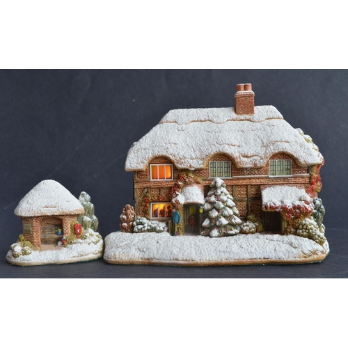 407 - Fifteen Lilliput Lane cottages and buildings, all South/South West England themed to include The Lob... 