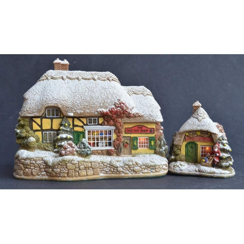 407 - Fifteen Lilliput Lane cottages and buildings, all South/South West England themed to include The Lob... 