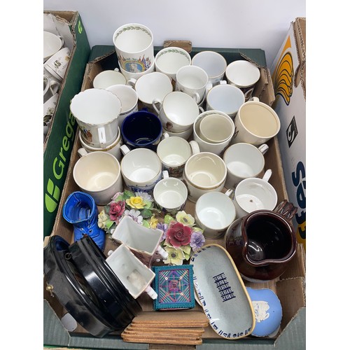 331 - Mixed collectables, dinnerware, tea ware, and glassware incl., Shelly tea ware pieces Reg No.781613,... 