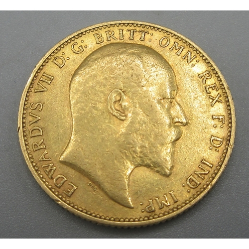 86 - ED.VII 1904 sovereign, 8.00g