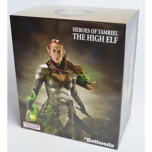 466 - Gaming Heads Bethesda 1/6th scale Heroes Of Tamriel 'The High Elf' figurine on base, 15.5