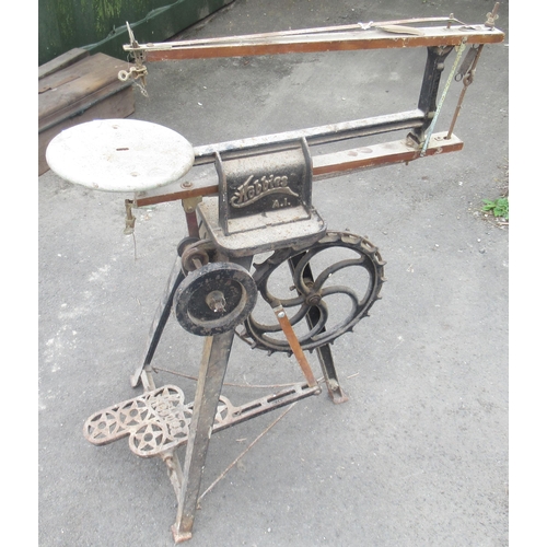 249 - Late 19th century Hobbies treadle operated fretsaw