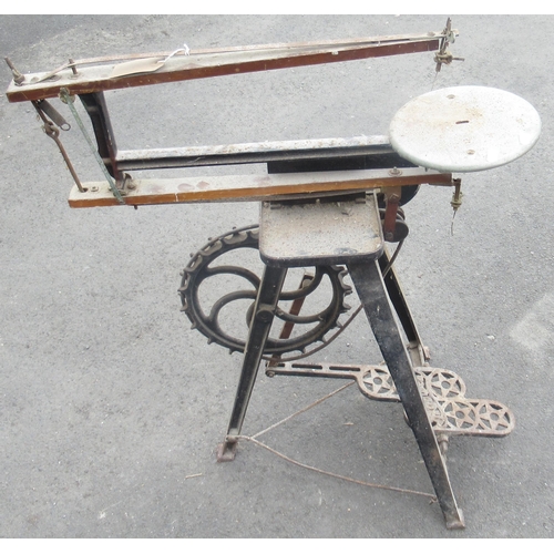 249 - Late 19th century Hobbies treadle operated fretsaw