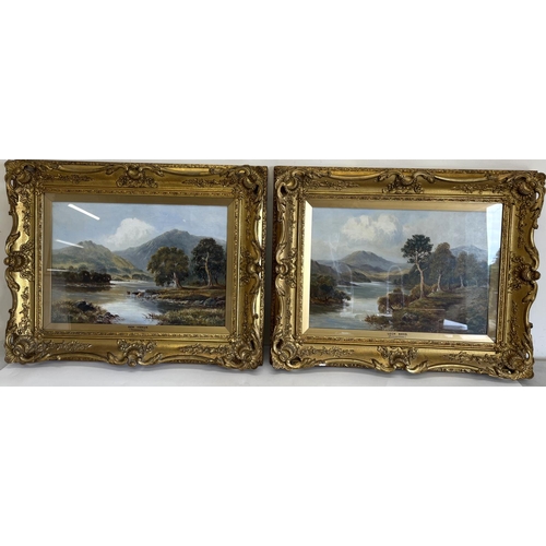 830 - The Dennis Taylor Collection, J.S., 'Ben Venue Trossachs' and 'Loch Ness Summertime', pair of 19th C... 