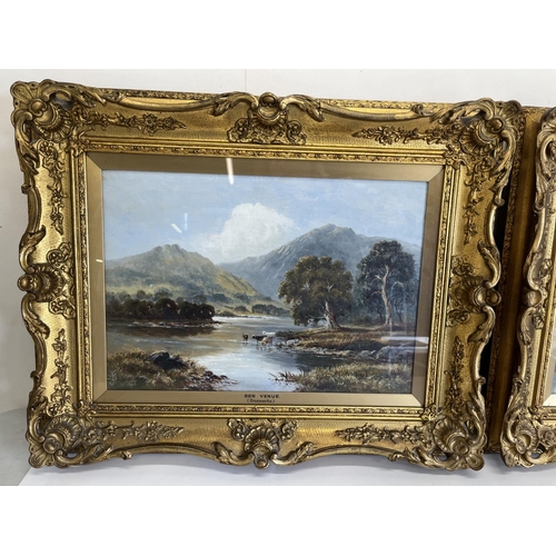 830 - The Dennis Taylor Collection, J.S., 'Ben Venue Trossachs' and 'Loch Ness Summertime', pair of 19th C... 