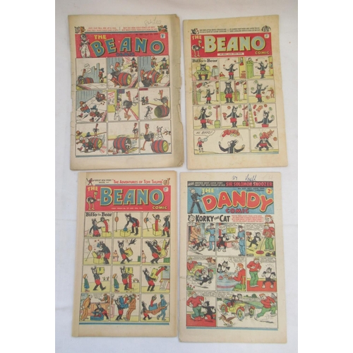 872 - The Beano No. 306 April 5th 1947, The Beano No.364 June 25th 1949, The Beano No. 371 Aug. 27th 1949 ... 