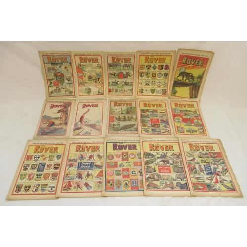 873 - The Rover comics - mixed collection of 1930s/40s & 50s The Rover comics (approx. 48)