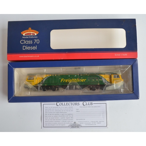 11 - Bachmann 31-586 Freightliner Powerhaul Class 70 70003 electric train model (very good though slightl... 