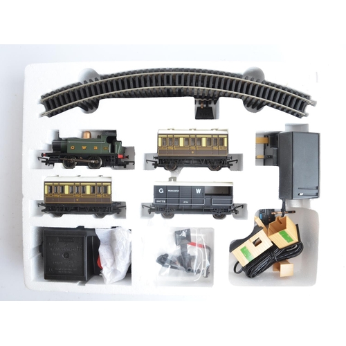 18 - Two boxed Hornby OO gauge electric train sets to include R1048 The Western Pullman electric train se... 