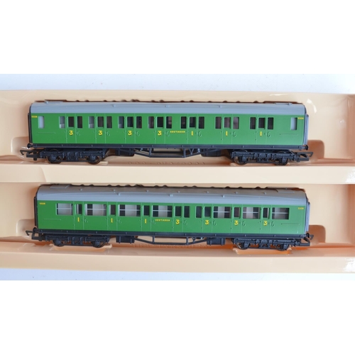 18 - Two boxed Hornby OO gauge electric train sets to include R1048 The Western Pullman electric train se... 