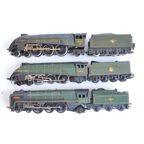 20 - Fourteen previously run OO gauge electric steam train models, various manufacturers to include Tri-a... 