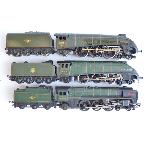 20 - Fourteen previously run OO gauge electric steam train models, various manufacturers to include Tri-a... 