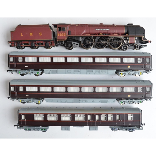 9 - Hornby OO gauge R2370 'The Royal Train' with LMS 4-6-2 Princess Coronation Class 'Duchess Of Sutherl... 