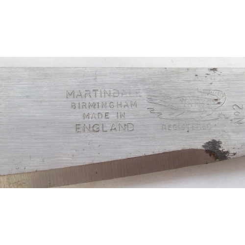 399 - Martindale Golok British Army issue no.2 pattern machete in good condition, dated 1987, complete wit... 