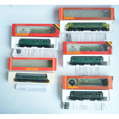 26 - Eleven previously run boxed OO gauge electric diesel locomotive train models (1x Class 25, 4x Class ... 