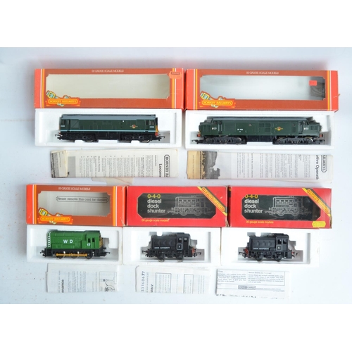 28 - Eleven previously run boxed OO gauge electric diesel locomotive train models (1x Class 25, 2x Class ... 