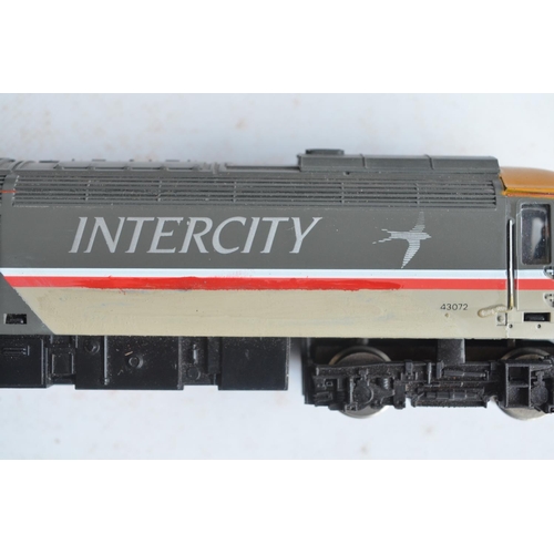 36 - Collection of unboxed previously run OO gauge BR InterCity 125 and Virgin high speed electric train ... 