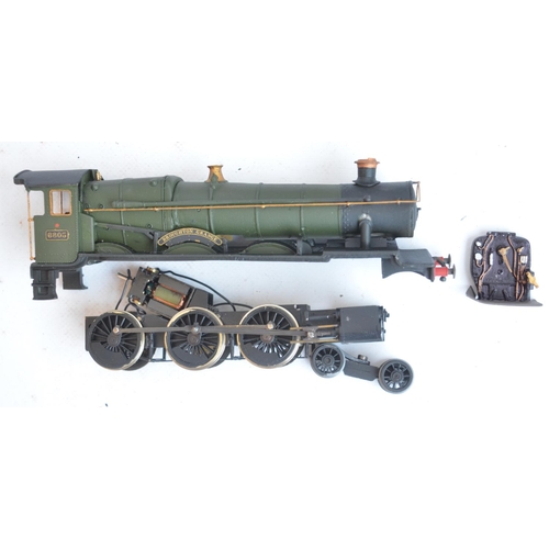 41 - Four kitbuilt white metal and brass OO gauge steam locomotive models in BR green livery, all with bo... 