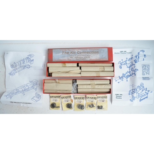 43 - Eight unbuilt boxed OO gauge white metal and brass steam locomotive model kits from The Kit Connecti... 