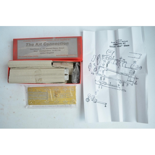 46 - Eight unbuilt OO gauge white metal and brass steam locomotive models from The Kit Connection, all bo... 